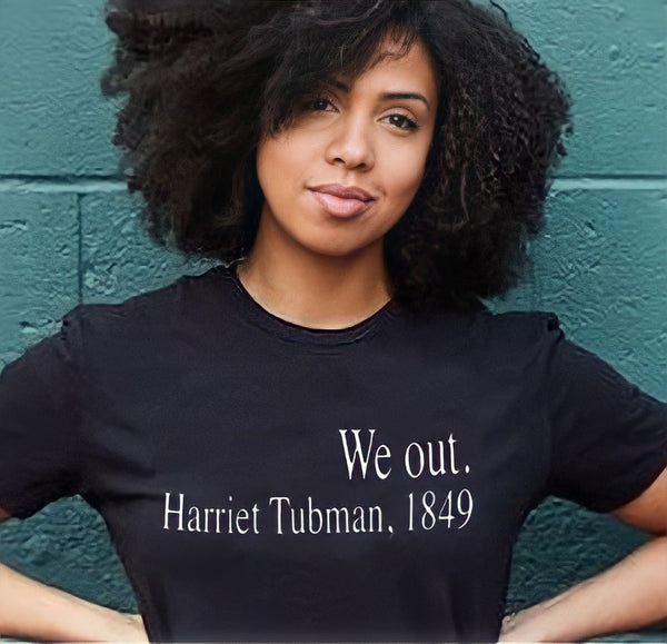 Harriet Tubman T-shirt - Black