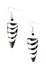 Kenyan Cow Bone Cirrus Earrings