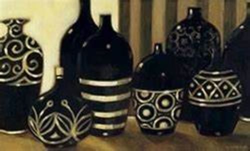 Black and White Pottery Collection by Norman Wyatt Jr.