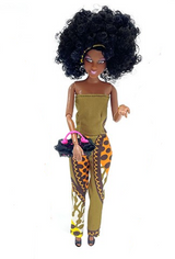 Melanin Princess Fashion Doll - Keisha  (Vault Sale)