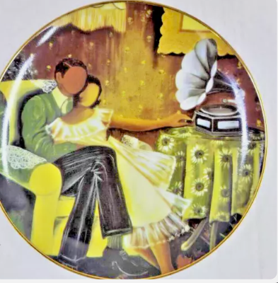 Love Song Art Plate Annie Lee (Vault Sale)