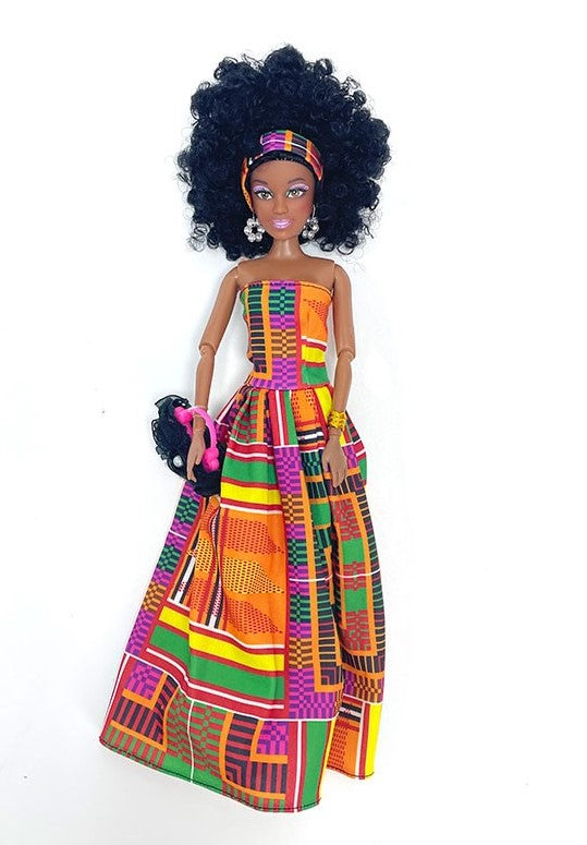 Melanin Princess Fashion Doll - Zora