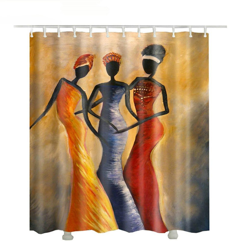 African Women Shower Curtain