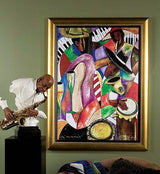 Jazz & Friends  (Giclee' on Canvas - Unframed)