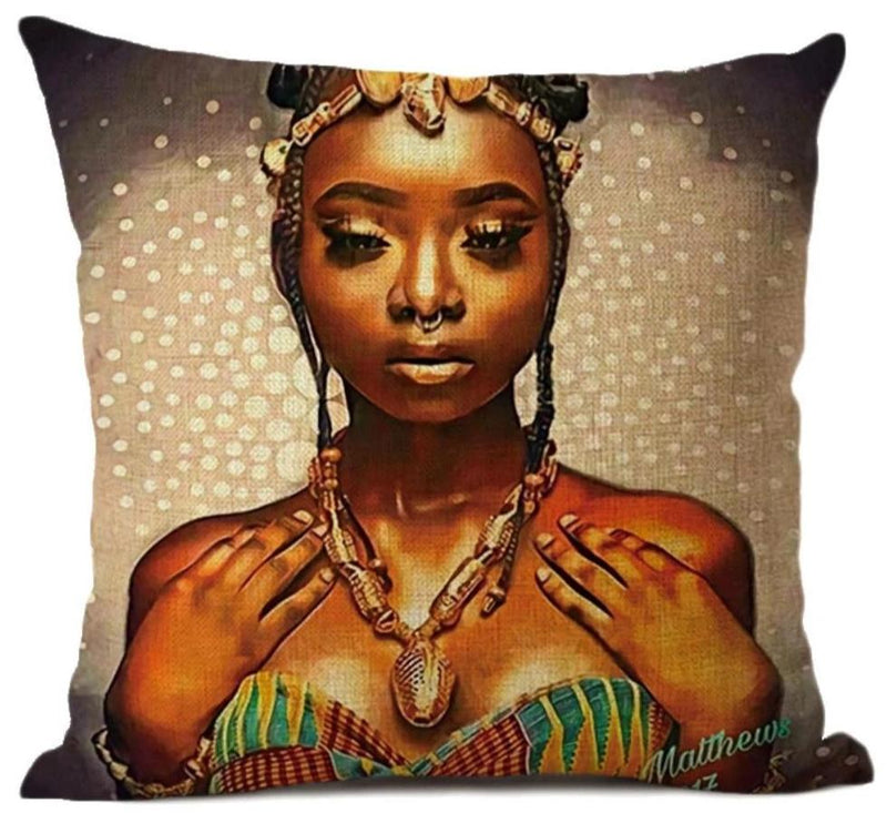 Jewel of Africa Pillow Cover