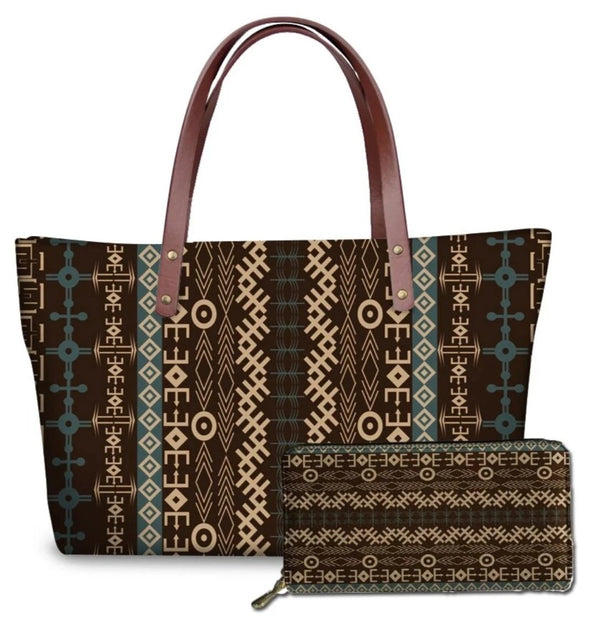 Afrocentric Pattern Handbag