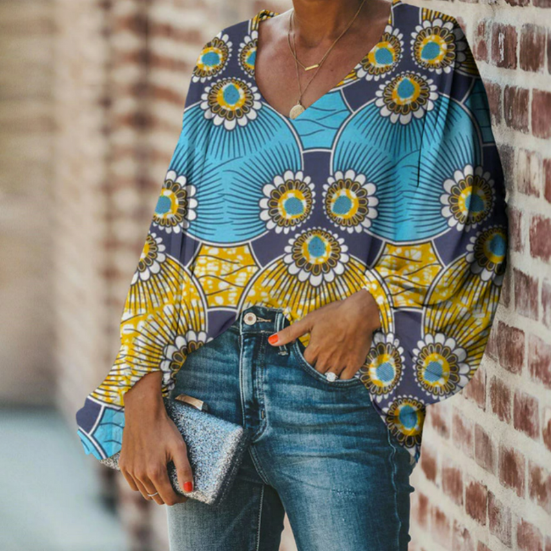 Ankara chiffon deals tops