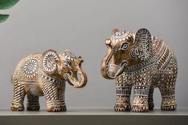 Elephants Figurine Set