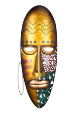 Iron Tribal Mask - A