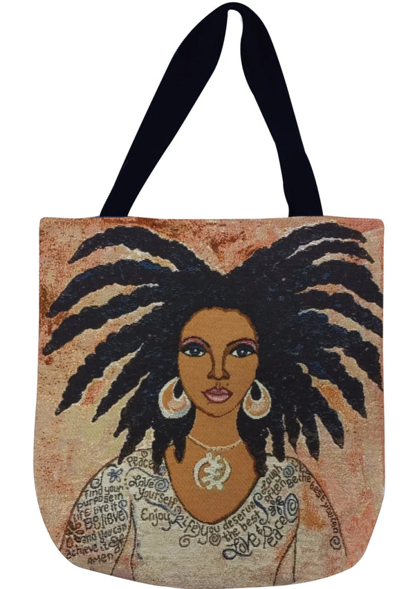 Nubian Queen Tote Bag (Deluxe)