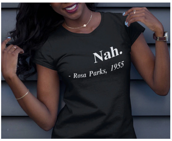 Rosa Parks T-shirt - Black