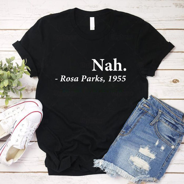 Rosa Parks T-shirt - Black
