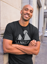 Black Pill Sankofa T-shirt White (Unisex)