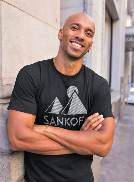 Black Pill Sankofa T-shirt White (Unisex)